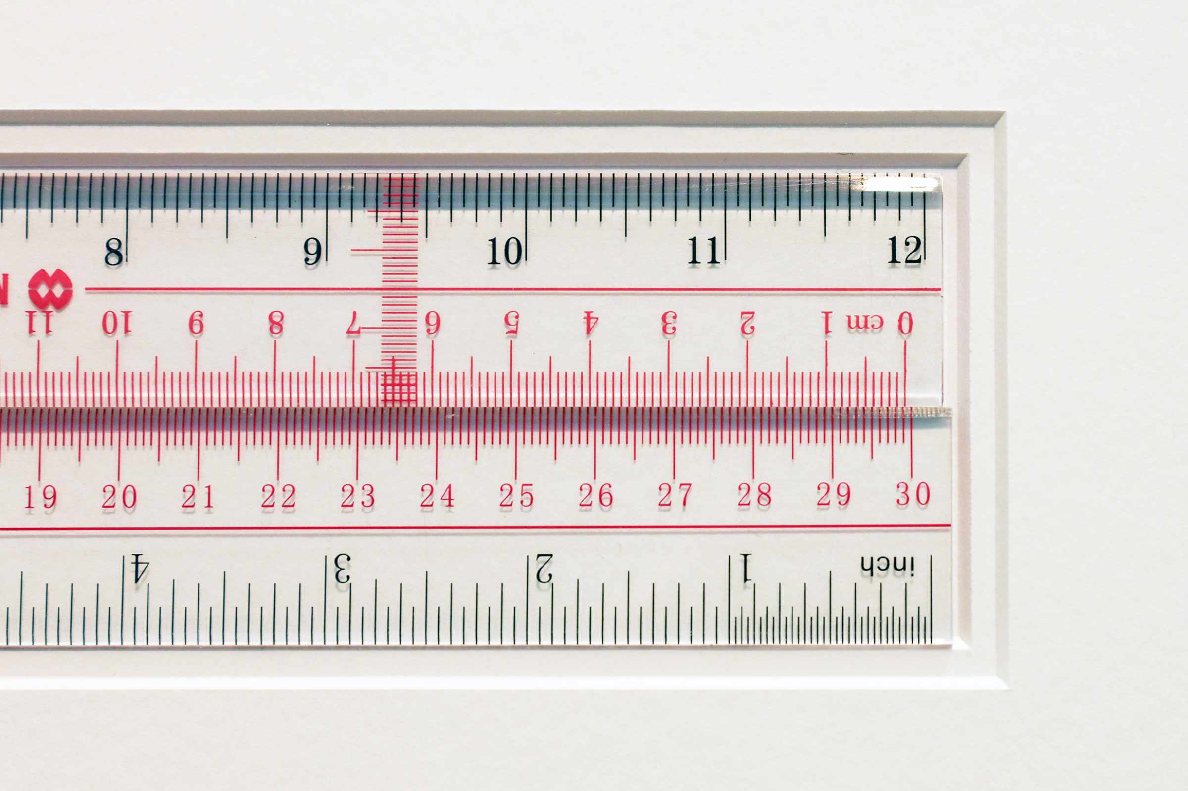 LAI Long Sang (Sunday Lai) - Almost Accurate Rulers (2025) Detail View of Conceptual Artwork with Rulers