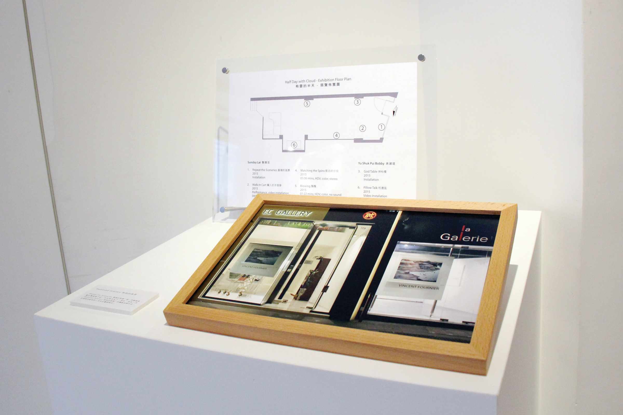 LAI Long Sang - Removed Scenery (2015) Installation shot at the gallery
