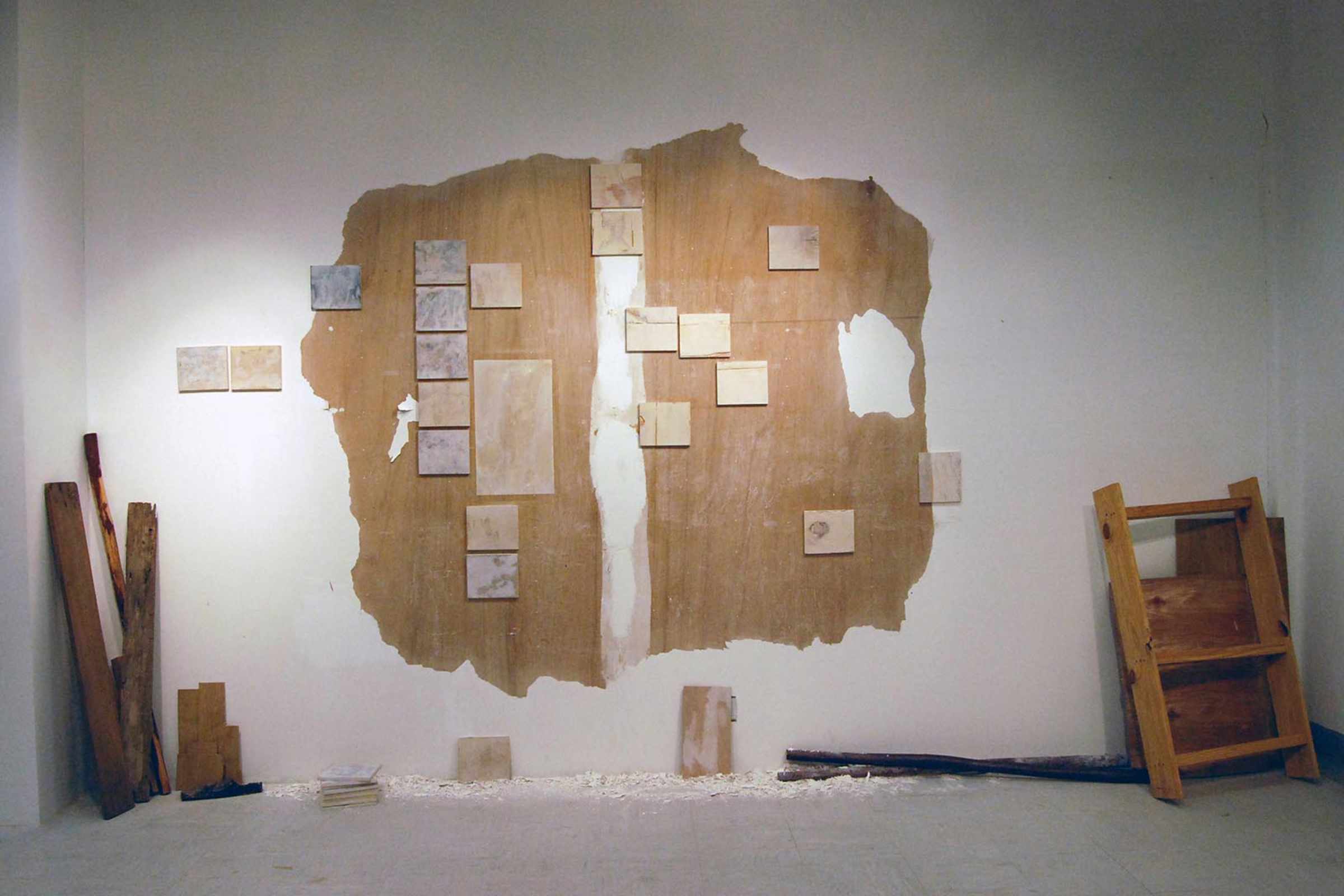 Sunday Lai - Traces installation shot at the gallery